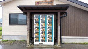 梨の自動販売機